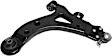 6-Piece Kit Front, Driver and Passenge Side Control Arm, includes (2) Control Arm, (2) Sway Bar Link, and (2) Tie Rod End