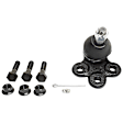 6-Piece Kit Front, Driver and Passenger Side, Lower Ball Joint, includes (2)Ball Joint, (2)Tie Rod End and (2)Sway Bar Link