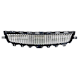 2009 Chevrolet Malibu - 3-Piece Kit Grille Trim, Chrome,  Includes (1) Bumper Grille, (1) Grille Assembly, and (1) Grille Trim