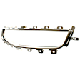 2009 Chevrolet Malibu - 3-Piece Kit Grille Trim, Chrome,  Includes (1) Bumper Grille, (1) Grille Assembly, and (1) Grille Trim
