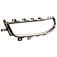 2009 Chevrolet Malibu - 3-Piece Kit Grille Trim, Chrome,  Includes (1) Bumper Grille, (1) Grille Assembly, and (1) Grille Trim