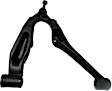 13-Piece Kit Front, Driver and Passenger Side, Upper and Lower Control Arm, includes (4) Control Arm, (1) Idler Arm, (1) Idler Arm Bracket, (1) Pitman Arm, (2) Sway Bar Link, and (4) Tie Rod End