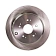 2012 Acura RDX - 2-Wheel Set Rear Brake Disc and Pad Kit, Plain Surface, 5 Lugs, 304.55 mm, Ceramic, 2.3L 4Cyl, Pro-Line Series Includes (2) Disc and (1) Pad Set