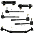 7-Piece Kit Front, Driver or Passenger Side Suspension Kit, Includes (1) Center Link, (2) Tie Rod Adjusting Sleeve and (4) Tie Rod End