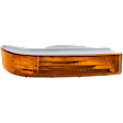3-Piece Kit Passenger Side Halogen Headlight, Includes (1) Headlight, (1) Headlight Door and (1) Turn Signal Light