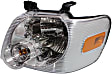 2008 Ford Explorer Sport Trac - 4-Piece Kit Driver and Passenger Side Halogen Headlight, With bulb(s), OE Replacement,  Includes (2) Fog Light and (2) Headlight