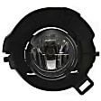 4-Piece Kit Driver and Passenger Side Halogen Headlight, With bulb(s), For Models With 1-Piece Type Bumper, OE Replacement, Includes (2) Fog Light and (2) Headlight