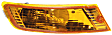 2007 Jeep Liberty - 4-Piece Kit Driver and Passenger Side Halogen Headlight, With bulb(s), OE Replacement,  Includes (2) Headlight and (2) Turn Signal Light