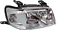 2005-2007 Mercury Mariner - 4-Piece Kit Driver and Passenger Side Halogen Headlight, With bulb(s), OE Replacement, Includes (2) Fog Light and (2) Headlight