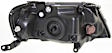 2005-2007 Mercury Mariner - 4-Piece Kit Driver and Passenger Side Halogen Headlight, With bulb(s), OE Replacement, Includes (2) Fog Light and (2) Headlight