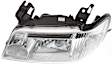 2005-2007 Mercury Mariner - 4-Piece Kit Driver and Passenger Side Halogen Headlight, With bulb(s), OE Replacement, Includes (2) Fog Light and (2) Headlight