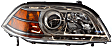 2004 Acura MDX - 4-Piece Kit Driver and Passenger Side Halogen Headlight, Without bulb(s), OE Replacement,  Includes (2) Fog Light and (2) Headlight