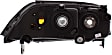 2004 Acura MDX - 4-Piece Kit Driver and Passenger Side Halogen Headlight, Without bulb(s), OE Replacement,  Includes (2) Fog Light and (2) Headlight