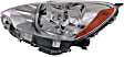 2013 Toyota Prius C - 4-Piece Kit Driver and Passenger Side Halogen Headlight, With bulb(s), OE Replacement,  Includes (2) Headlight and (2) Turn Signal Light