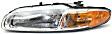 4-Piece Kit Driver and Passenger Side Halogen Headlight, With bulb(s), OE Replacement, Includes (2) Fog Light and (2) Headlight