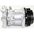 1999 GMC Savana 2500 - 3-Piece Kit A/C Compressor Kit, 4.3L 6Cyl, Front Exp Valve 3411243, O-Ring Seal Kit 1321274, Acum/Drier 1411644, Without Rear A.C., 4.33in Diameter, 6 Groove, HT6, Hoses Built to Top, PAG 46 Oil, with 2 O'Clock Coil, With Clutch