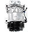 1999 GMC Savana 2500 - 3-Piece Kit A/C Compressor Kit, 4.3L 6Cyl, Front Exp Valve 3411243, O-Ring Seal Kit 1321274, Acum/Drier 1411644, Without Rear A.C., 4.33in Diameter, 6 Groove, HT6, Hoses Built to Top, PAG 46 Oil, with 2 O'Clock Coil, With Clutch