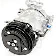 2-Piece Kit A/C Compressor Kit, With Clutch, 6-Groove Pulley, Includes (1) A/C Compressor and (1) A/C Service Kit