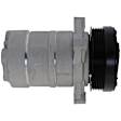 2-Piece Kit A/C Compressor Kit, With Clutch, 6-Groove Pulley, Includes (1) A/C Compressor and (1) A/C Service Kit