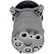 2-Piece Kit A/C Compressor Kit, With Clutch, 6-Groove Pulley, Includes (1) A/C Compressor and (1) A/C Service Kit