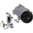 2-Piece Kit A/C Compressor Kit, With Clutch, 4-Groove Pulley, Includes (1) A/C Compressor and (1) A/C Service Kit