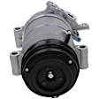 2-Piece Kit A/C Compressor Kit, With Clutch, 4-Groove Pulley, Includes (1) A/C Compressor and (1) A/C Service Kit