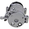 3-Piece Kit A/C Compressor, 4-Groove Pulley, includes A/C Condenser, and A/C Service Kit (A/C Accumulator, A/C Orifice Tube, and A/C O-Ring and Gasket Seal Kit), One Bolts to mount the Hoses