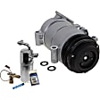 2-Piece Kit A/C Compressor Kit, With Clutch, 4-Groove Pulley, Includes (1) A/C Compressor and (1) A/C Service Kit