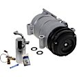 2-Piece Kit A/C Compressor Kit, With Clutch, 4-Groove Pulley, Includes (1) A/C Compressor and (1) A/C Service Kit