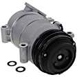2-Piece Kit A/C Compressor Kit, With Clutch, 4-Groove Pulley, Includes (1) A/C Compressor and (1) A/C Service Kit
