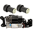 3-Piece Kit Rear Suspension Kit, Includes (2) Air Spring and (1) Air Suspension Compressor