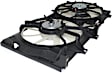 2-Piece Kit Radiator Fan Kit with Radiator, 2.5L Engine, Hybrid Models, Includes (1) Radiator and (1) Cooling Fan Assembly