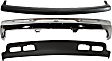 2002 Chevrolet Silverado 1500 - 3-Piece Kit Front Bumper, RWD, Old Body Style, Chrome, Includes (1) Bumper, (1) Bumper Trim, and (1) Valance