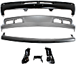 2002 Chevrolet Silverado 1500 - 4-Piece Kit Front Bumper, 4WD, Old Body Style, Primed, Includes (1) Bumper, (1) Valance, (1) Bumper Trim and (1) Bumper Bracket