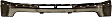 10-Piece Kit, Front Bumper, Chrome, Includes (1) Bumper, (7) Bumper Bracket, (1) Bumper Trim, and (1) Valance