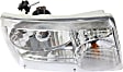 2006 Ford Ranger - 2-Piece Kit Passenger Side Halogen Headlight, With bulb(s), OE Replacement,  Includes (1) Corner Light and (1) Headlight