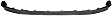 1993 Ford F-350 - 2-Piece Kit Front Bumper, Styleside, For Models With Pad, Without  Cut Outs and Lightning Package, Chrome,  Includes (1) Bumper and (1) Valance