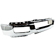 2-Piece Kit, Front Bumper, Chrome, Includes (1) Bumper and (1) Valance