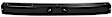2-Piece Kit, Front Bumper, RWD, For Models Without Bumper End Caps, Painted Black, Includes (1) Bumper and (1) Valance