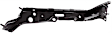 2007 Toyota Tundra SR5 - 4-Piece Kit, Front Bumper, For Models With Steel Lower Bumper, Chrome, Includes (1) Bumper, (1) Bumper Cover, and (2) Bumper Retainer