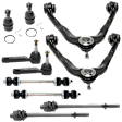 2004 Chevrolet Tahoe - 10-Piece Kit Front Suspension Kit,  Includes (2) Ball Joint, (2) Control Arm, (2) Sway Bar Link, and (4) Tie Rod End