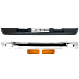 4-Piece Kit, Front Bumper, Chrome, Includes (1) Bumper, (2) Turn Signal Light, and (1) Valance