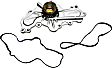 2-Piece Kit Timing Chain Kit, Includes (1) Water Pump and (1) Timing Chain Kit