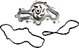 2-Piece Kit Timing Chain Kit, Includes (1) Water Pump and (1) Timing Chain Kit