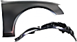 2-Piece Kit, Front, Passenger Side Fender, Includes (1) Fender and (1) Fender Liner
