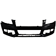 6-Piece Kit Front Primed Bumper Cover, Includes (1) Bumper Cover, (1) Fender, (1) Fender Liner, (1) Fender Support, (1) Grille, and (1) Headlight