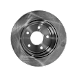 4-Wheel Set Front and Rear Brake Disc and Pad Kit, Plain Surface, 5 Lugs, Cast Iron, Ceramic, Pro-Line Series