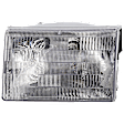 1998 Jeep Grand Cherokee - 3-Piece Kit Front, Driver Side Halogen Headlight, With bulb(s), Canada or USA Built Vehicle, OE Replacement,  Includes (1) Corner Light, (1) Headlight, and (1) Turn Signal Light