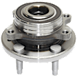 2-Wheel Set Front Wheel Hub, Includes (2) Brake Disc, (1) Brake Pad Set, and (2) Wheel Hub