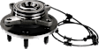 2-Wheel Set Front Wheel Hub,, RWD, Includes (1) Brake Pad Set, (2) Wheel Hub and (2) Brake Disc